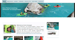 Desktop Screenshot of anne-huebner.com